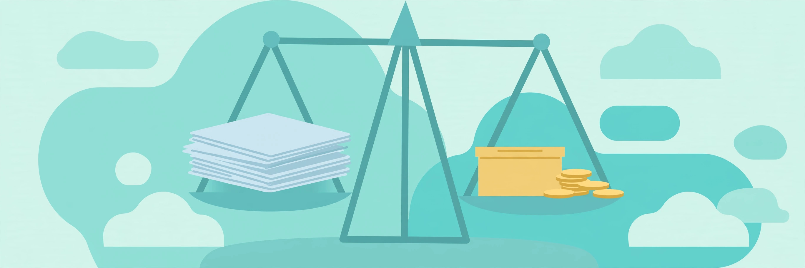 Balance scale with tax forms comparing Roth and traditional contributions